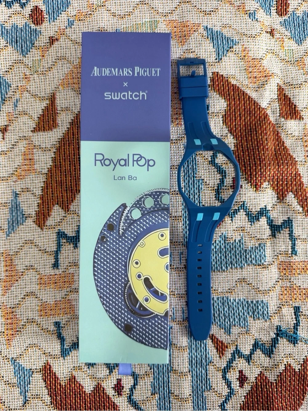Swatch x AP Royal POP Collaboration Pocket Watch